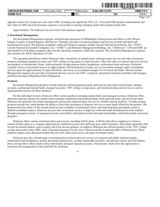 lincoln national 10k03