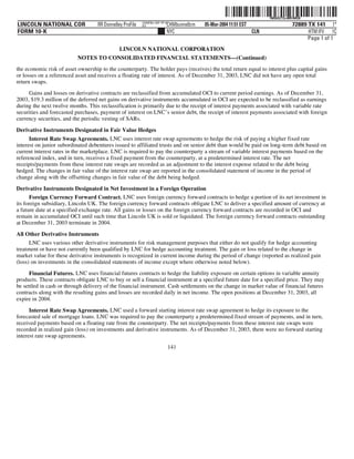 lincoln national 10k03