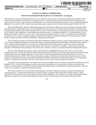 lincoln national 10k03