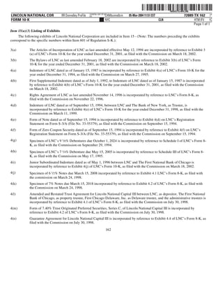 lincoln national 10k03