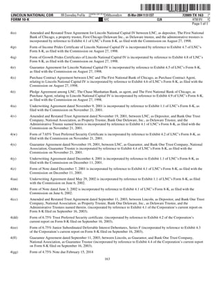 lincoln national 10k03