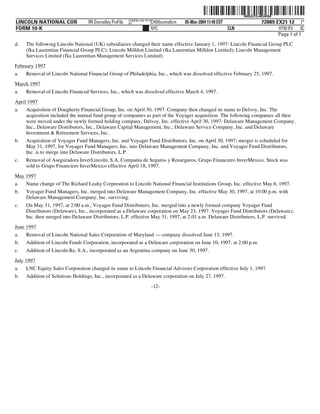 lincoln national 10k03