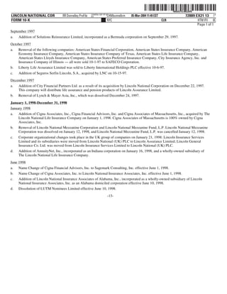 lincoln national 10k03