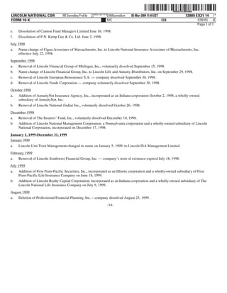 lincoln national 10k03