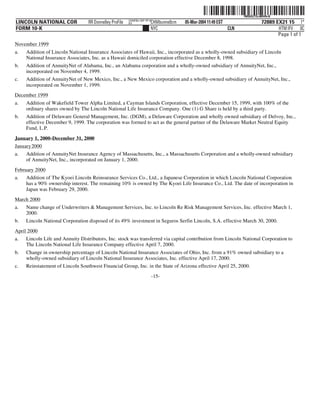 lincoln national 10k03