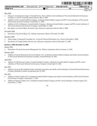 lincoln national 10k03