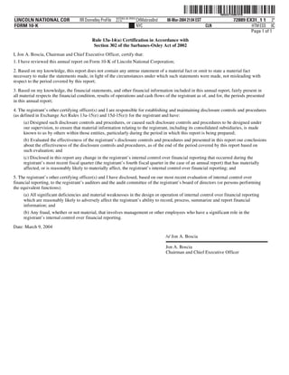 lincoln national 10k03