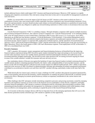 lincoln national 10k03