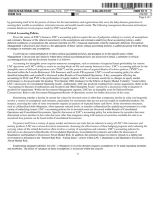 lincoln national 10k03