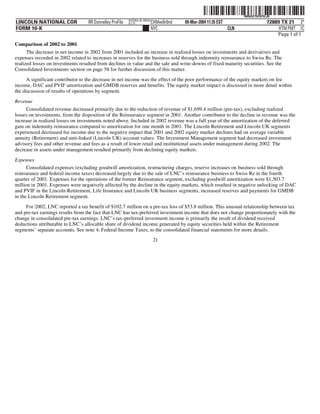 lincoln national 10k03