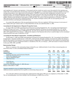 lincoln national 10k03