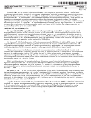 lincoln national 10k03