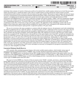 lincoln national 10k03