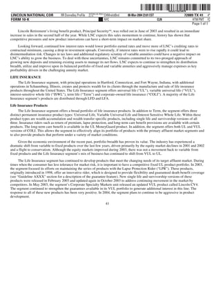 lincoln national 10k03