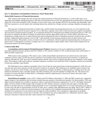 lincoln national 10k03