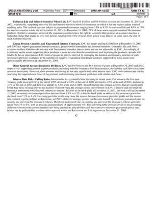 lincoln national 10k03