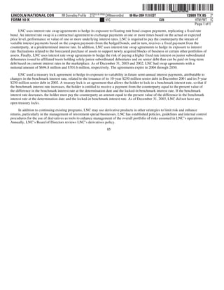 lincoln national 10k03