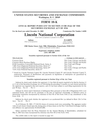 lincoln national ar10k02