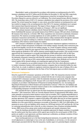 lincoln national 2001ar