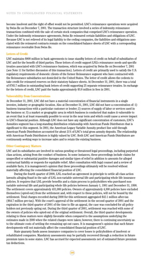 lincoln national 2001ar