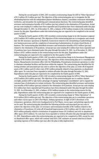 lincoln national 2001ar