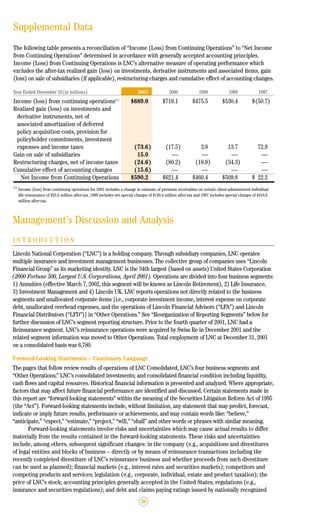 lincoln national 2001ar