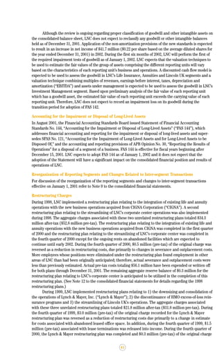 lincoln national 2001ar