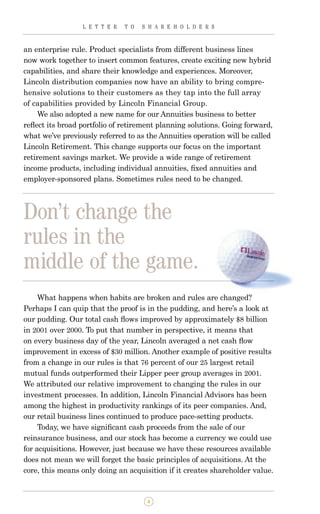 lincoln national 2001ar