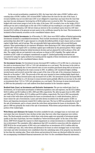 lincoln national 2001ar