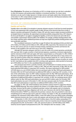 lincoln national 2001ar