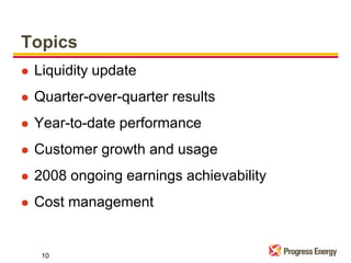 progress energy Qslides10/08