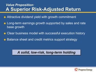 progress energy lehman