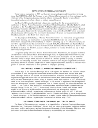 progress-energy 2008 proxy