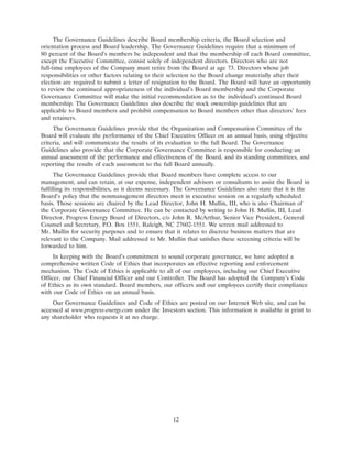 progress-energy 2008 proxy