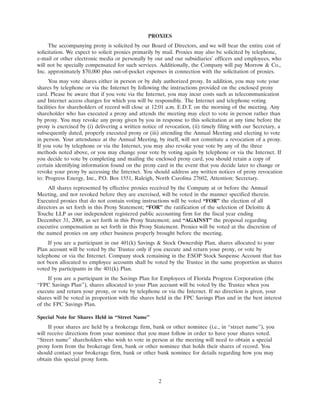 progress-energy 2008 proxy