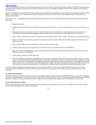 unum group  08 Proxy