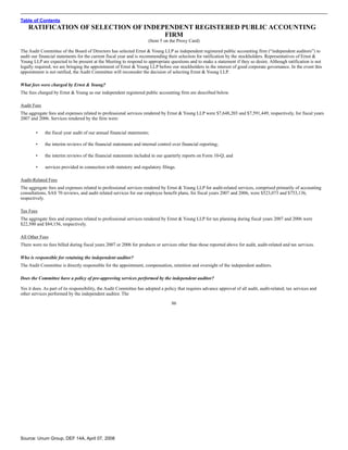 unum group  08 Proxy