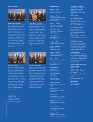 baker hughes  Annual Report 2002