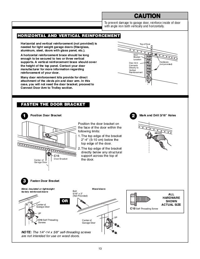 Chamberlain Garage Door Opener Manual