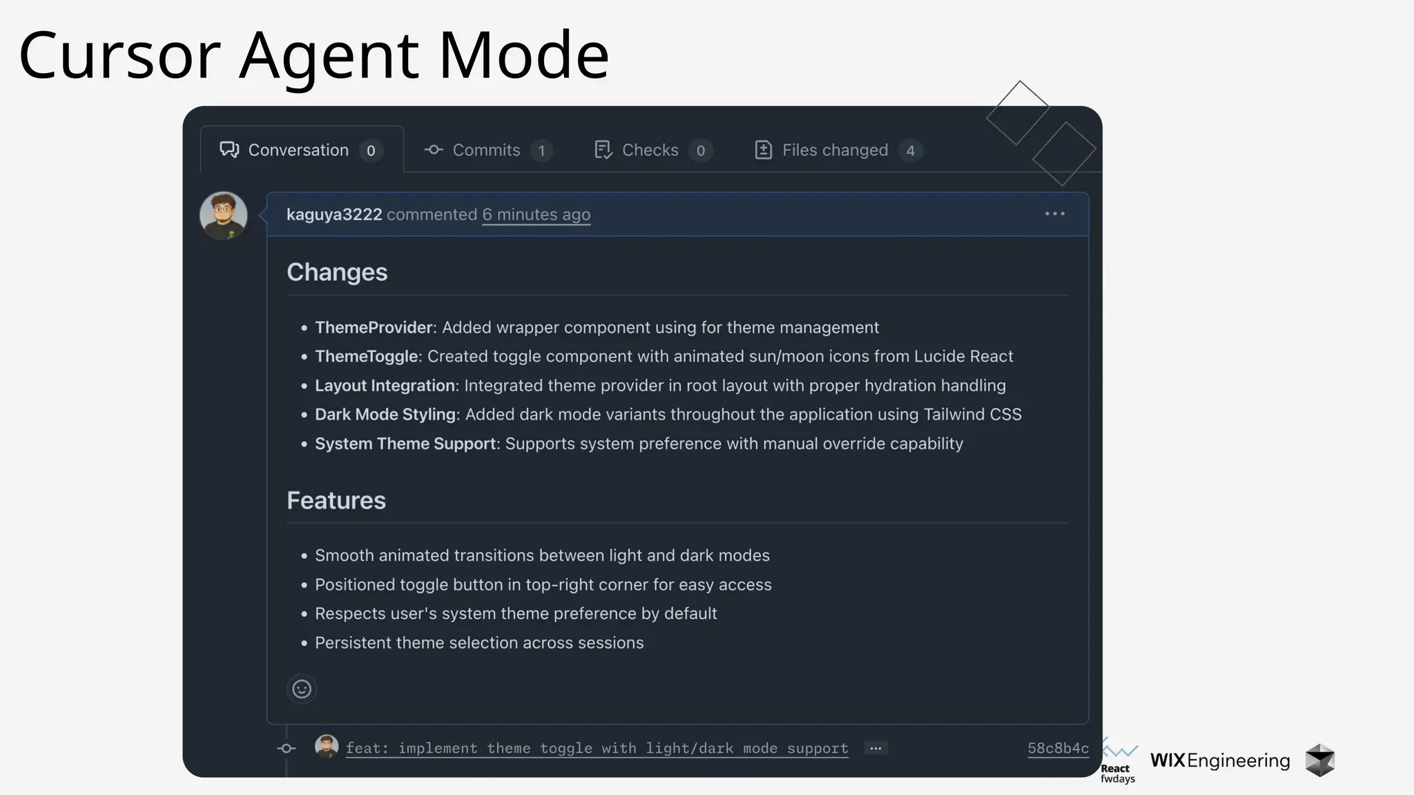15
Cursor Agent Mode
🎉🥳
 