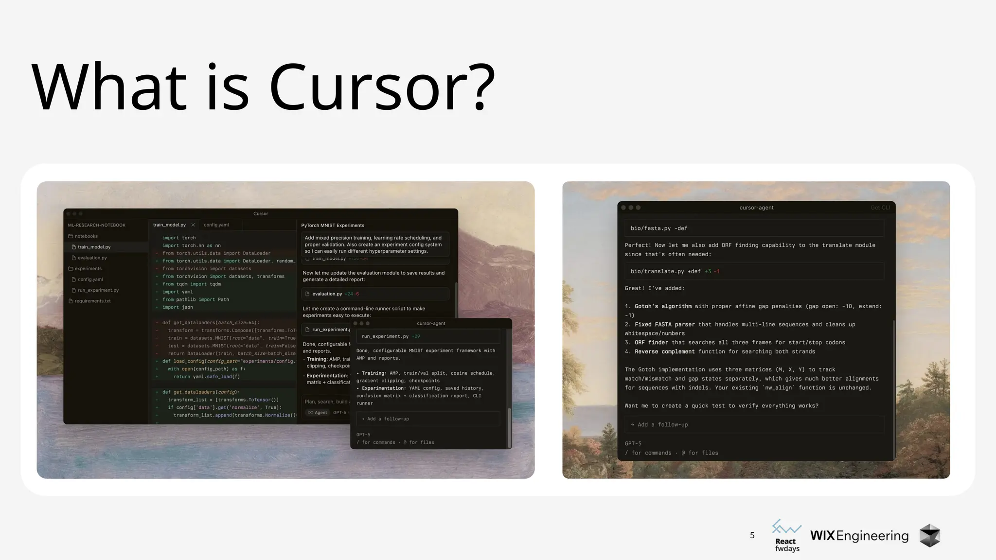 5
What is Cursor?
 