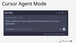 11
Cursor Agent Mode
 