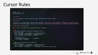 30
Cursor Rules
 