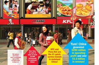  yum brands annual reports 2006
