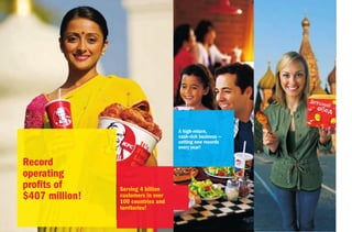  yum brands annual reports 2006