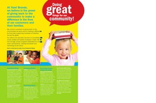  yum brands annual reports 2006