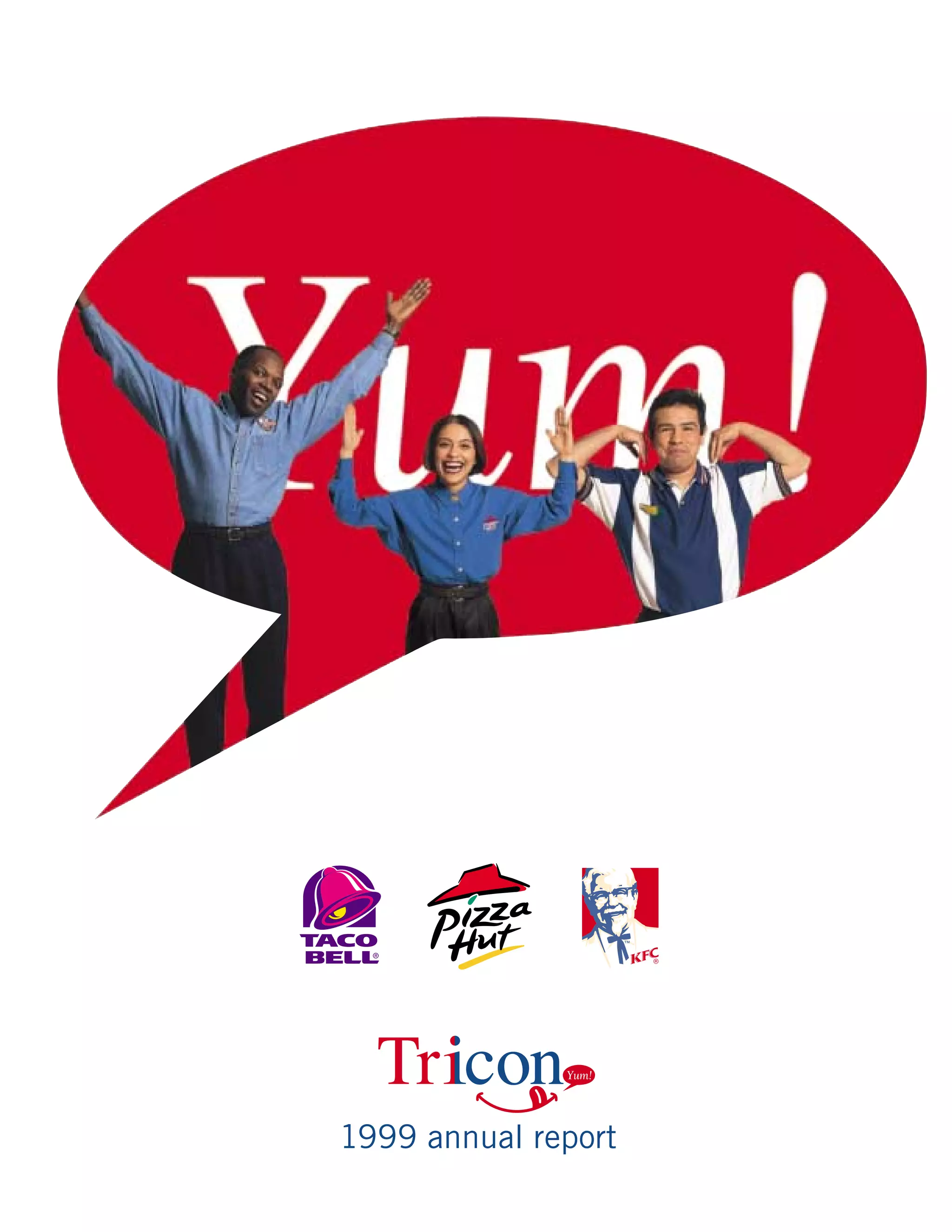 yum brands annual reports 1999 PDF