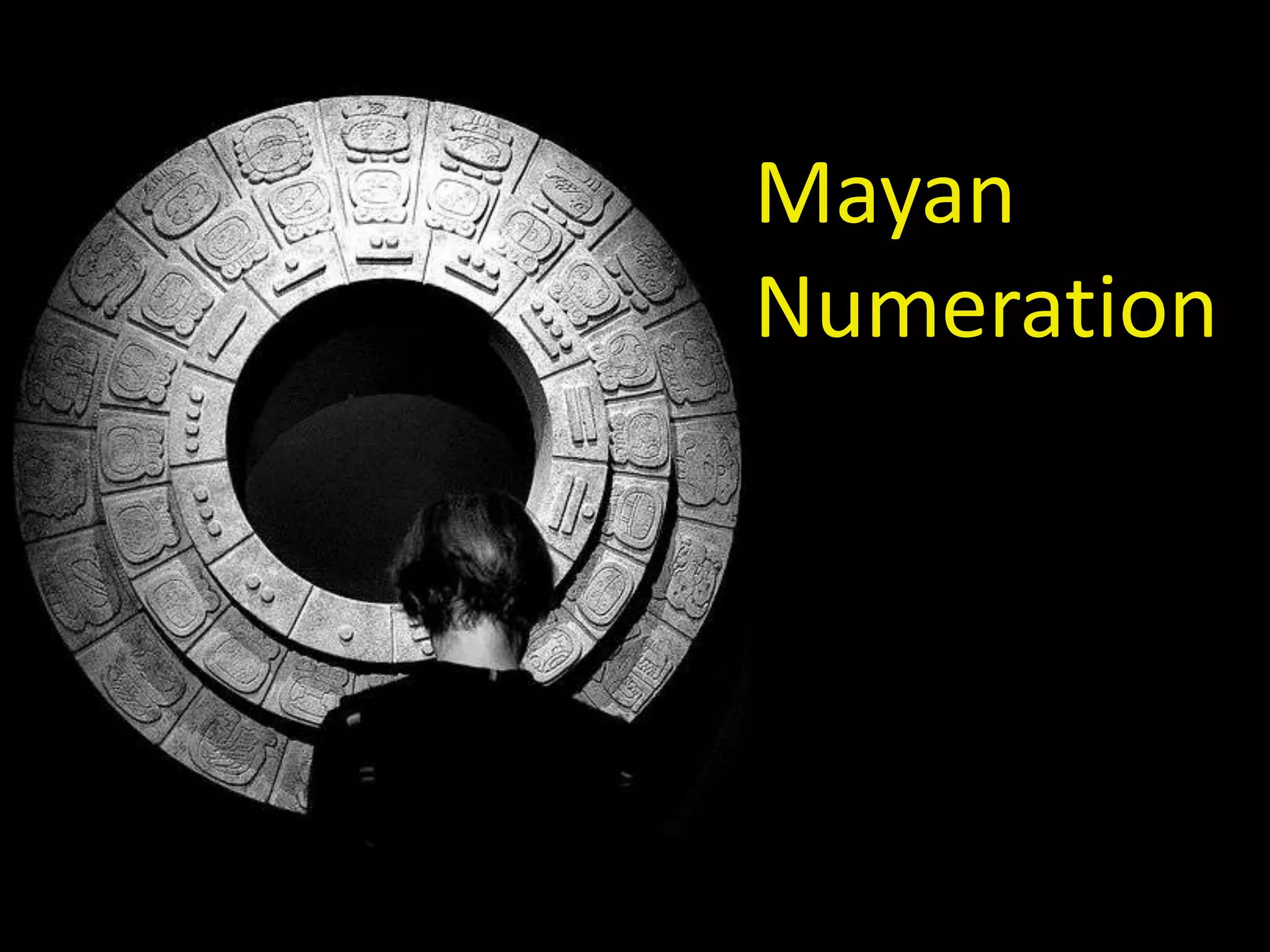 Mayan
Numeration
 