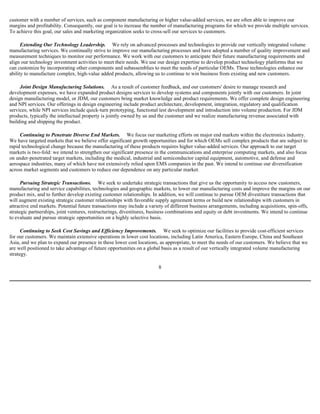  Sanmina-SCI's 2007 10-K