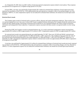  Sanmina-SCI's 2007 10-K